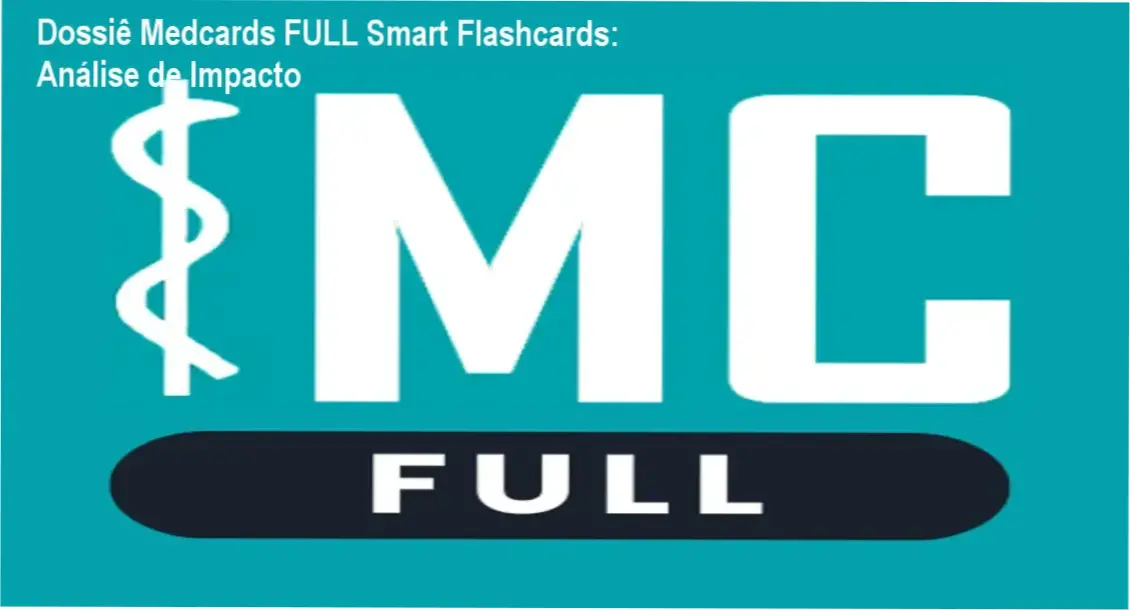 Interface do sistema Medcards FULL Smart Flashcards para preparação de residência médica