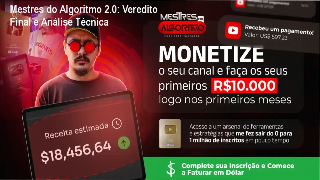 Mestres do Algoritmo de Caio Ferreira: visão interna do treinamento e funcionamento da plataforma
