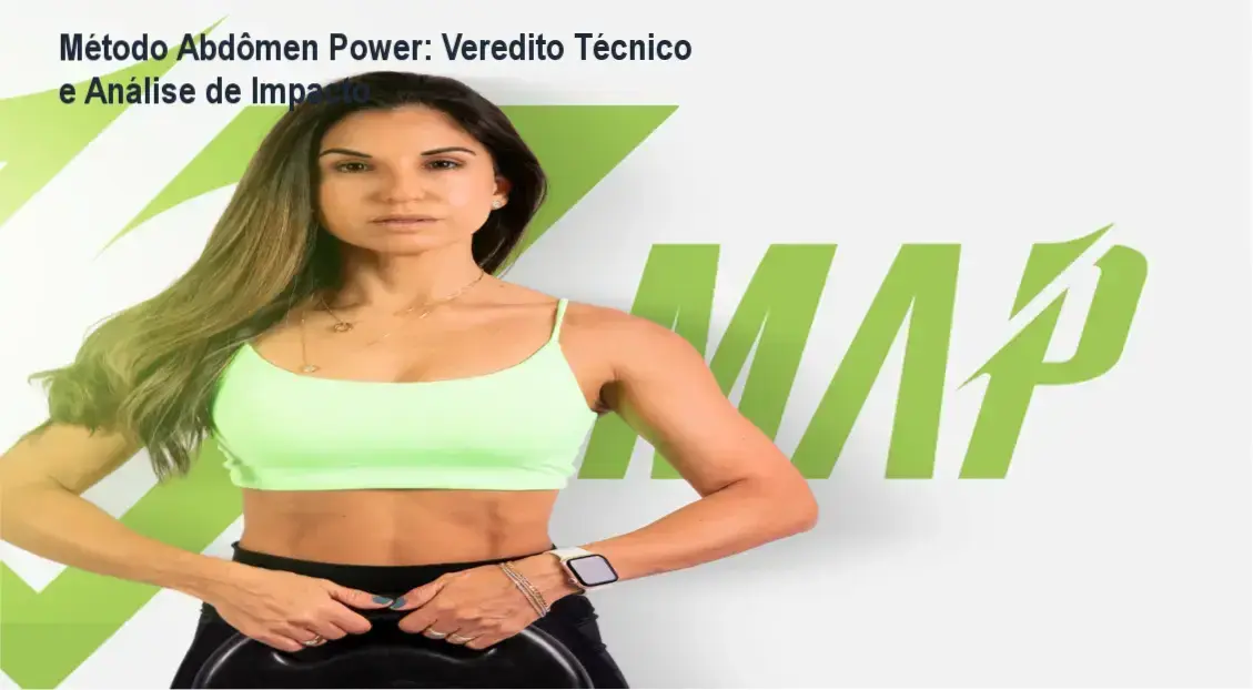 Mulher praticando exercícios de ativação abdominal do Método Abdômen Power para correção de diástase