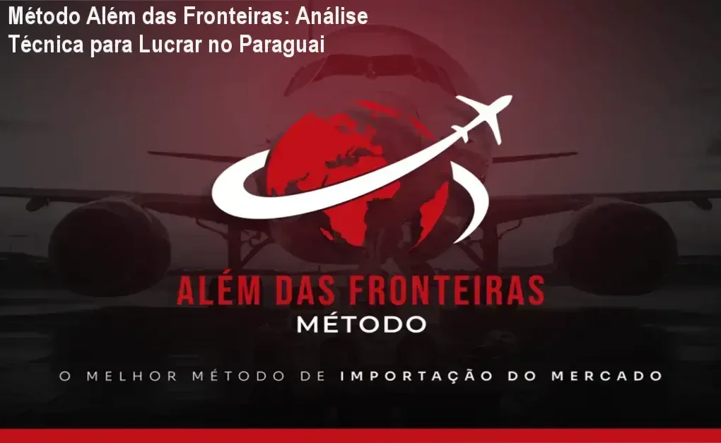 Infográfico do Método Além das Fronteiras mostrando o fluxo de importação segura do Paraguai