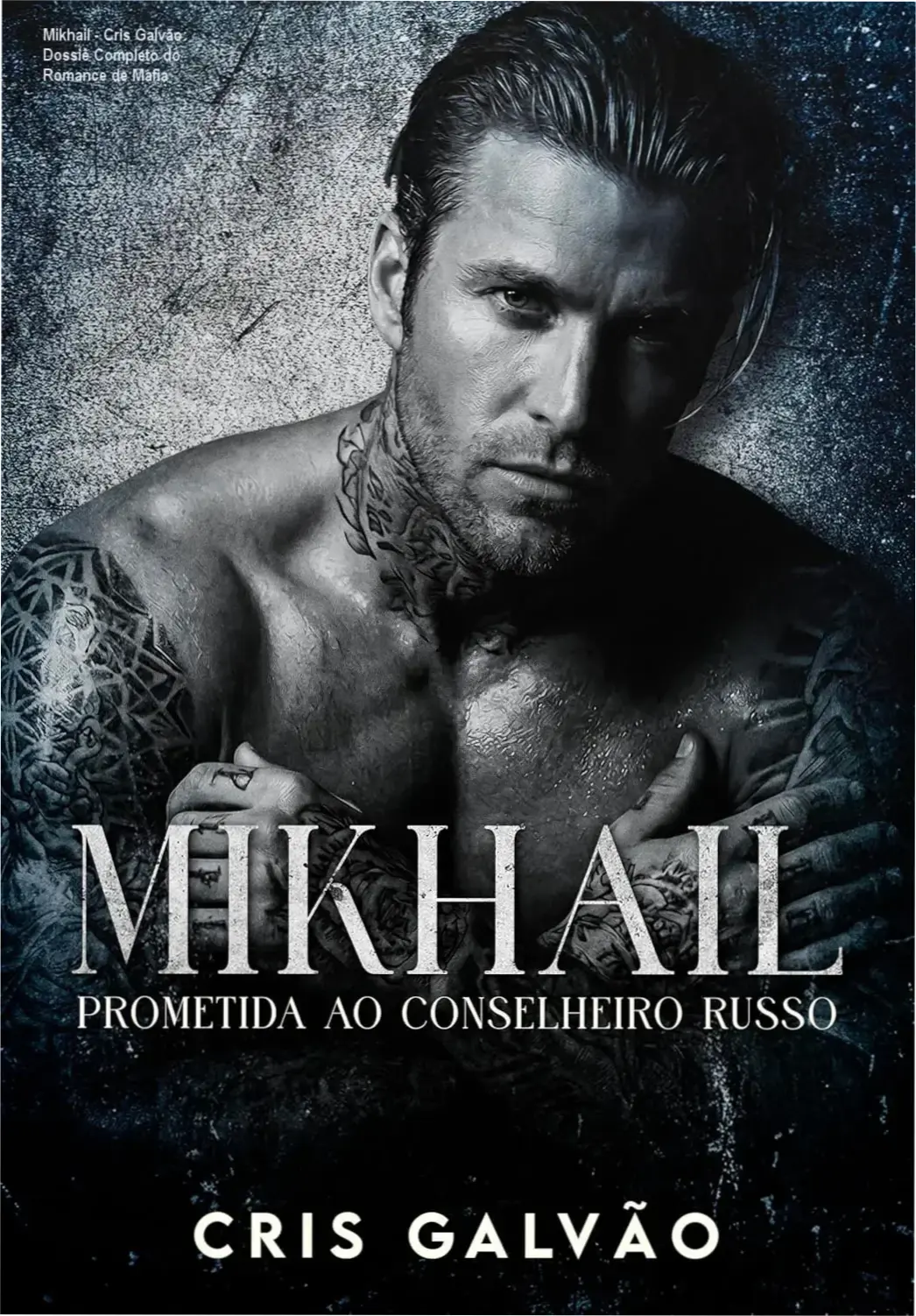 Capa do ebook Mikhail Prometida ao Conselheiro Russo de Cris Galvão em dispositivo Kindle