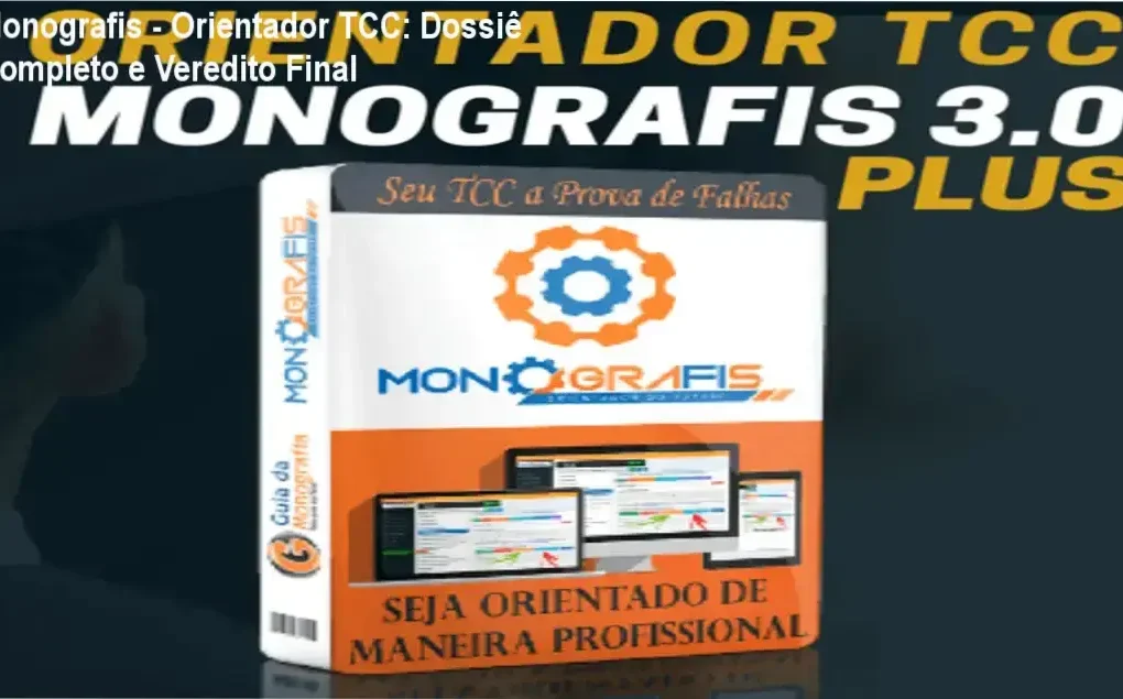 Interface da plataforma Monografis auxiliando na estruturação de TCC nas normas ABNT