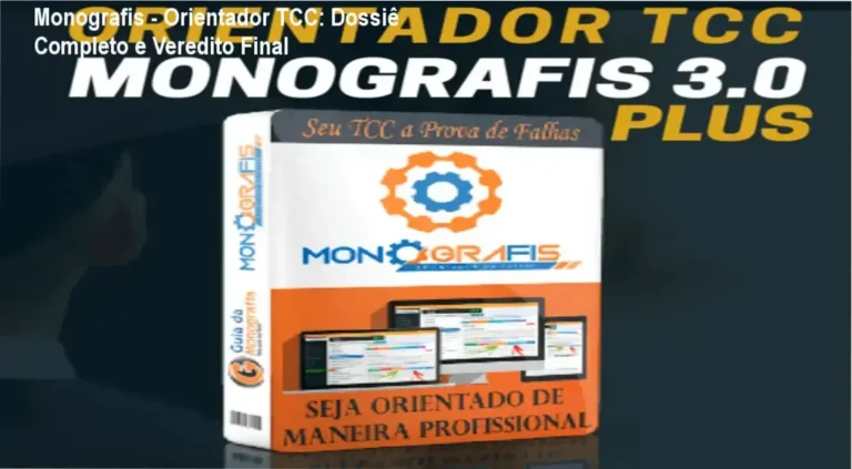 Interface da plataforma Monografis auxiliando na estruturação de TCC nas normas ABNT