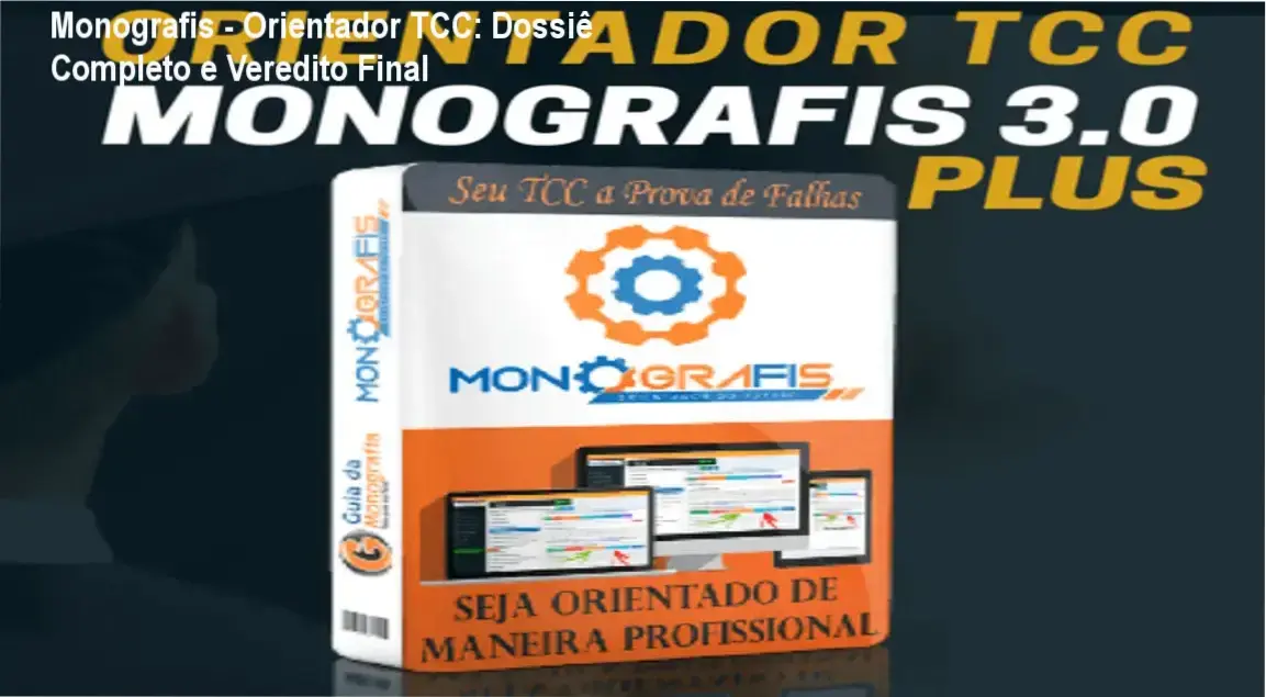 Interface da plataforma Monografis auxiliando na estruturação de TCC nas normas ABNT