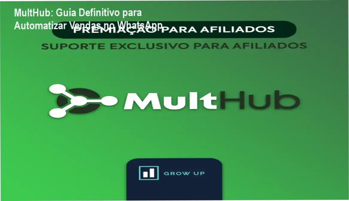 Interface do MultHub demonstrando a automação de atendimento e gestão de leads via CRM Kanban