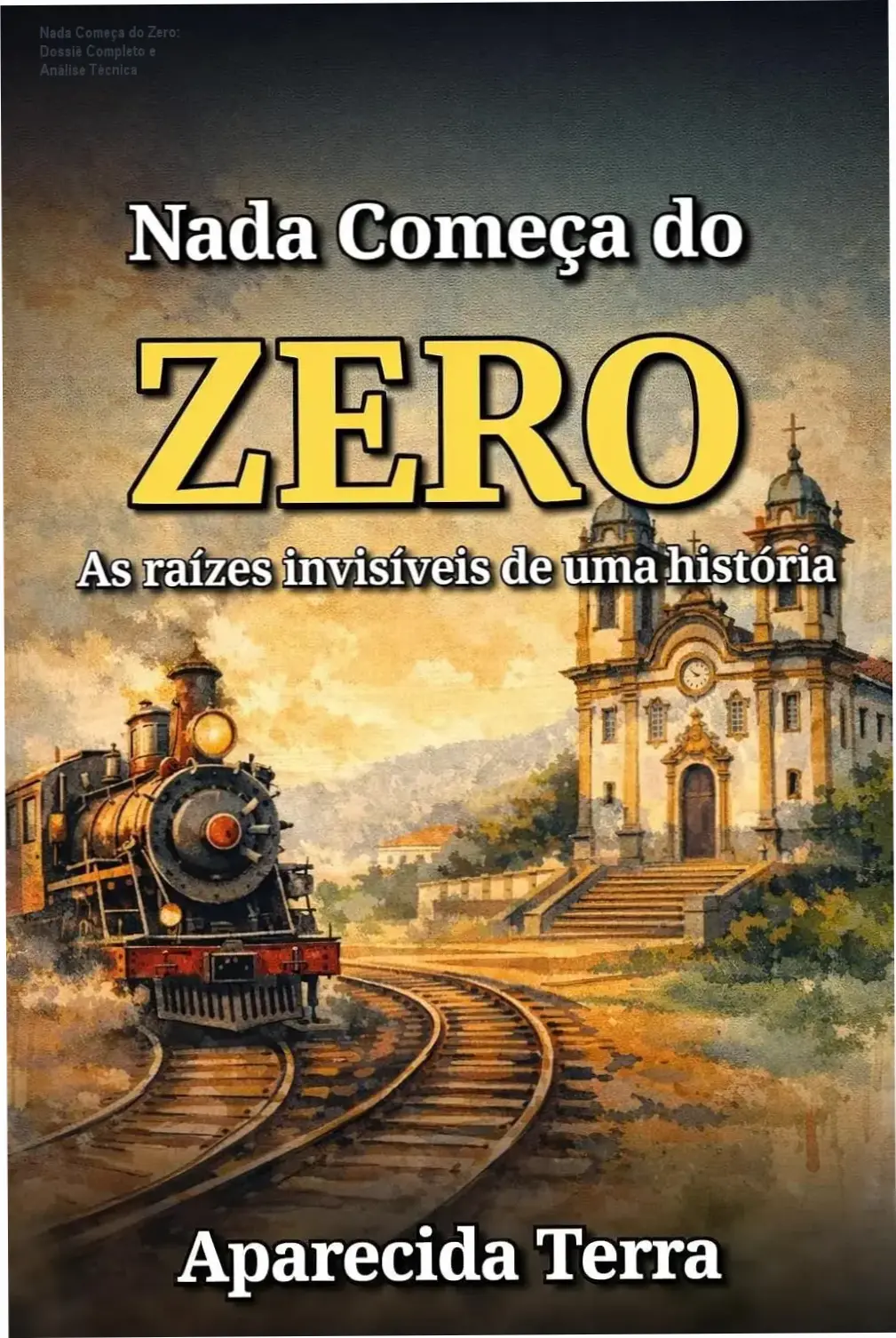 Capa do ebook Nada Começa do Zero com foco em análise técnica da obra