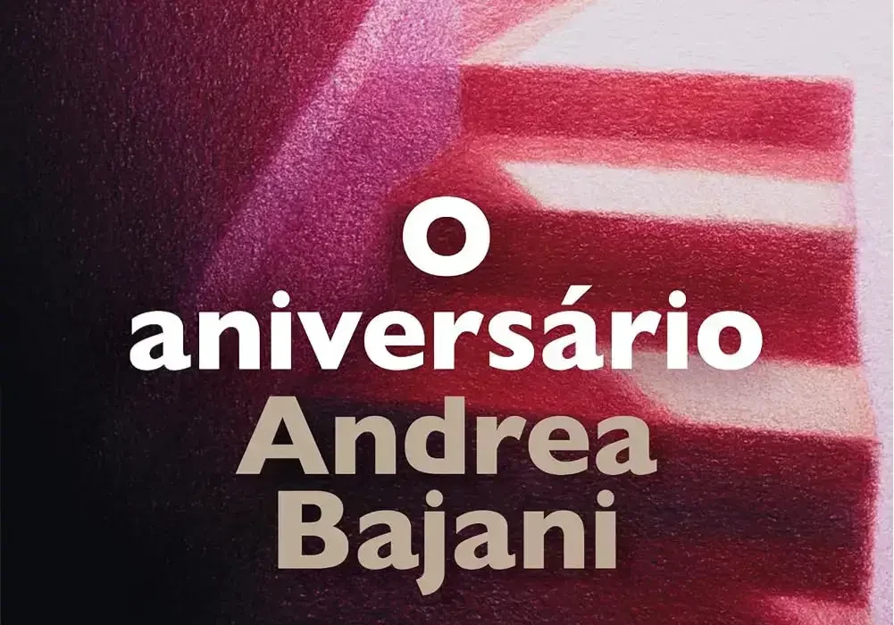 Capa do livro O aniversário de Andrea Bajani, vencedor do Prêmio Strega 2025