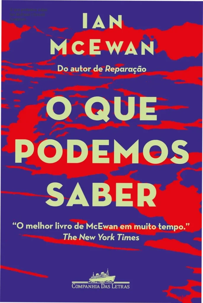 Capa do livro O que podemos saber de Ian McEwan em dispositivo digital