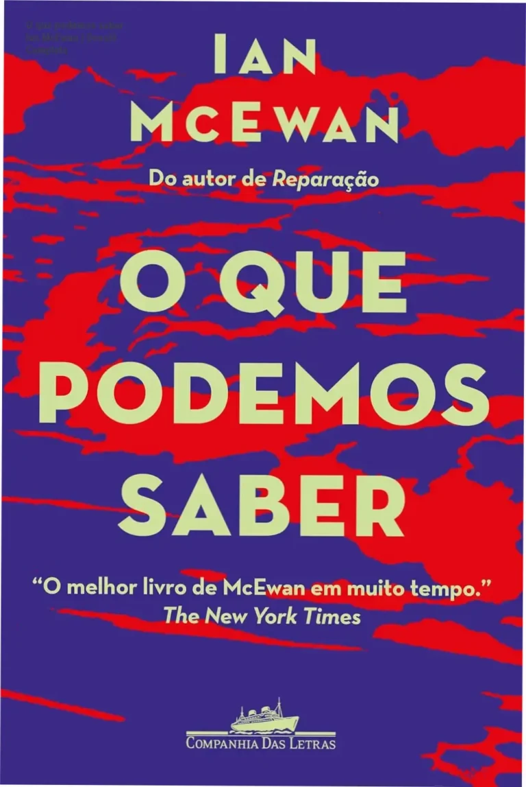 Capa do livro O que podemos saber de Ian McEwan em dispositivo digital
