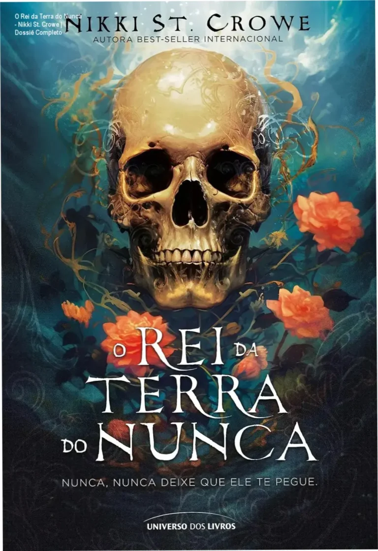 Capa do eBook O Rei da Terra do Nunca de Nikki St. Crowe em dispositivo Kindle