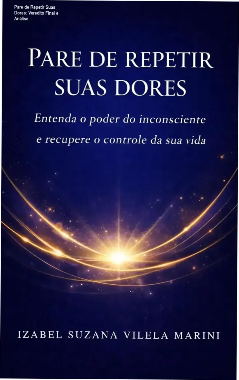 Capa do ebook Pare de Repetir Suas Dores abordando o poder do inconsciente