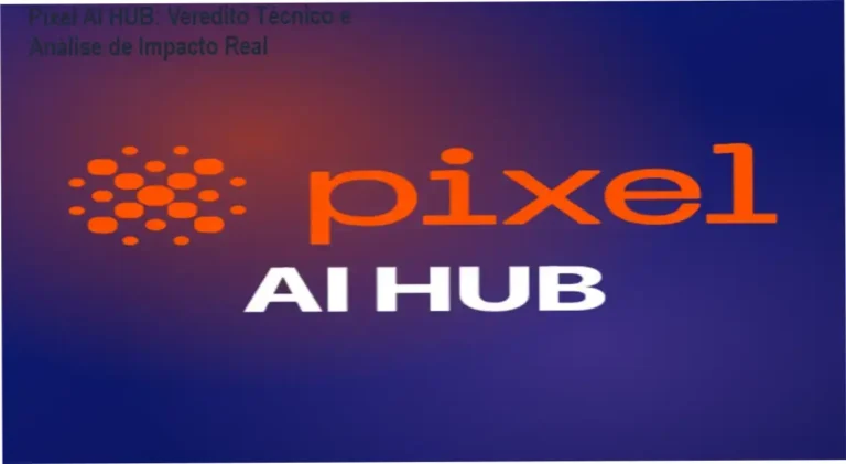 Interface do Pixel AI HUB demonstrando a aplicação de inteligência artificial em processos empresariais