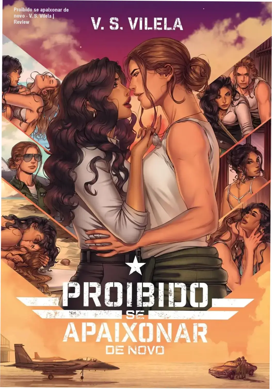 Capa do eBook Proibido se apaixonar de novo de V. S. Vilela