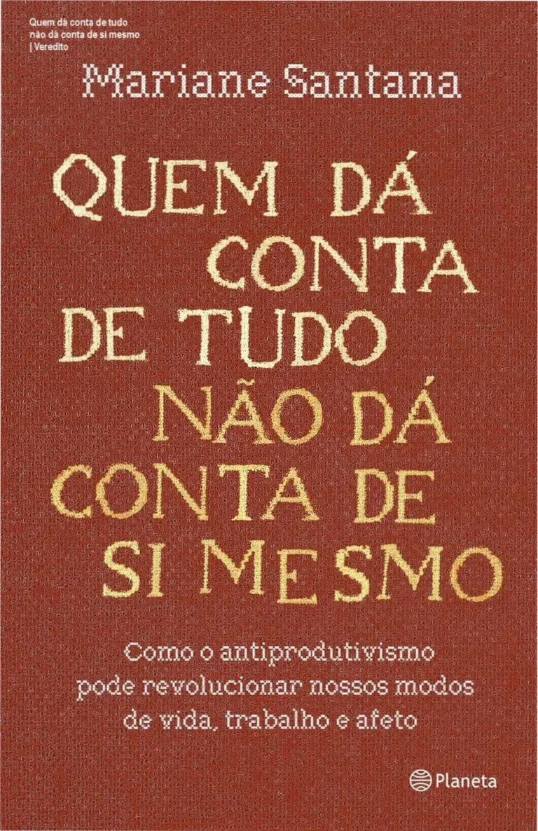 Capa do ebook Quem dá conta de tudo não dá conta de si mesmo sobre equilíbrio emocional