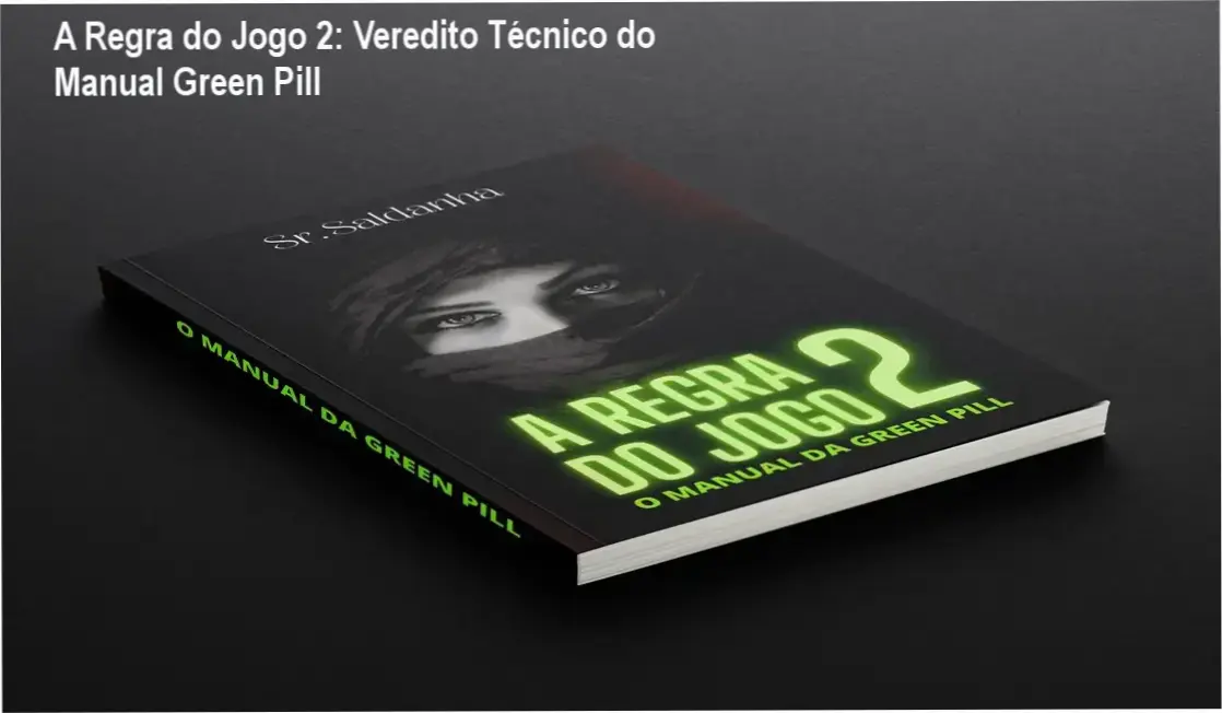 Capa do e-book A Regra do Jogo 2 Manual da Green Pill de Senhor Saldanha