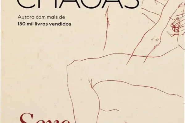 Capa do livro Sexo, amor e hipérboles de Cíntia Chagas abordando comportamento humano e hipocrisia