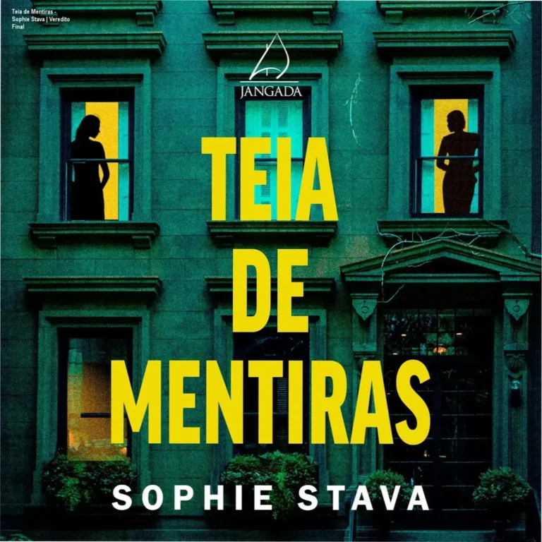 Capa do ebook Teia de Mentiras de Sophie Stava destacando suspense psicológico