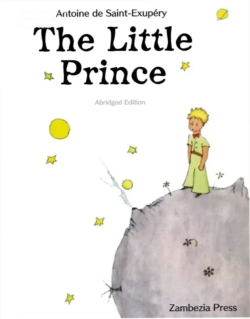 Capa do ebook The Little Prince edição em inglês para Kindle