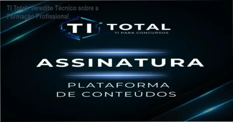 TI Total bastidores e funcionamento da plataforma de ensino