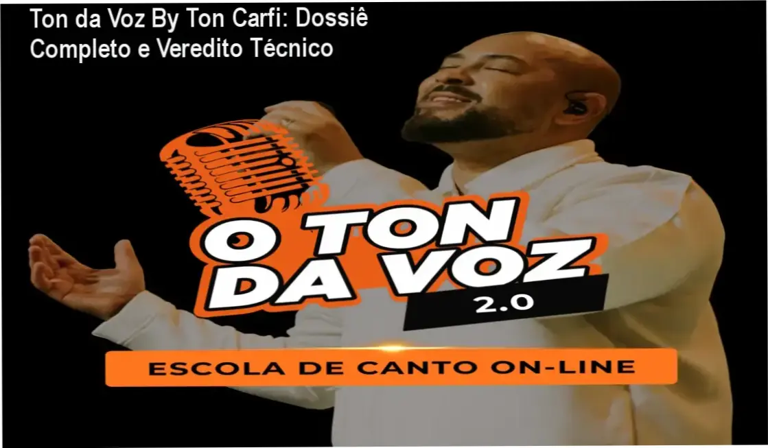 Ton da Voz By Ton Carfi: visão interna da plataforma e bastidores do método vocal