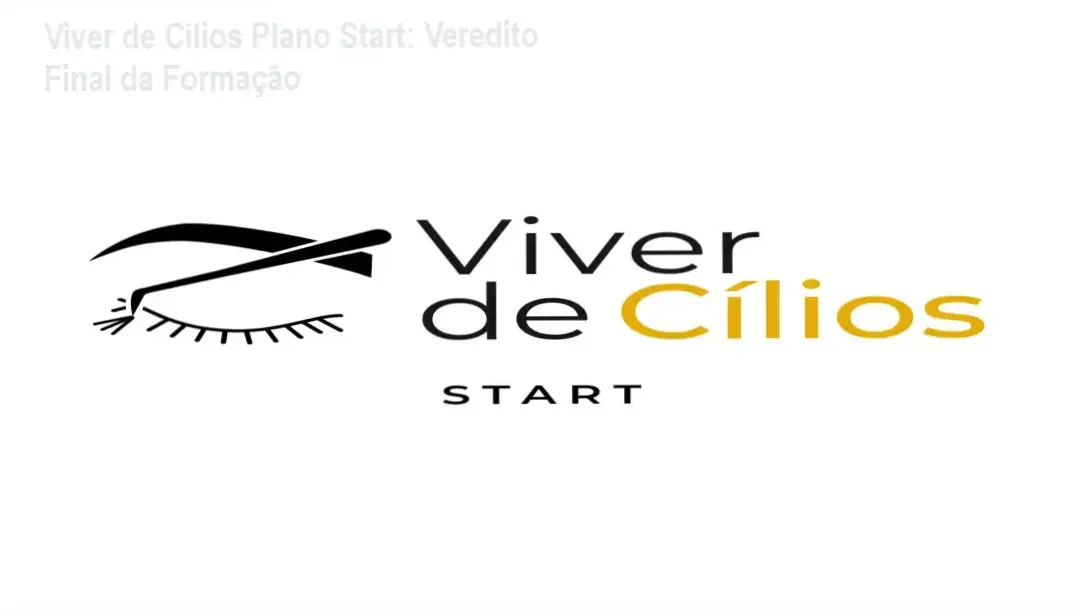 Profissional aplicando técnica de extensão de cílios do método Viver de Cílios Plano Start