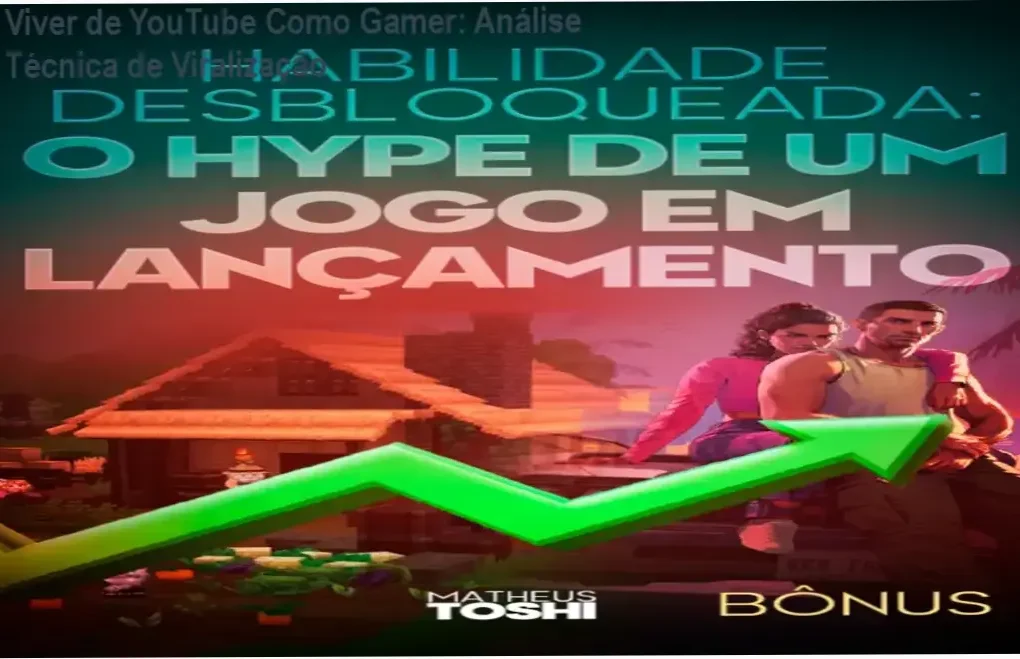 Infográfico detalhando a metodologia de crescimento do curso Viver de YouTube Como Gamer