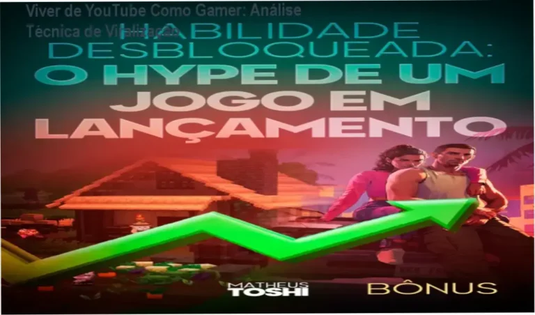 Infográfico detalhando a metodologia de crescimento do curso Viver de YouTube Como Gamer