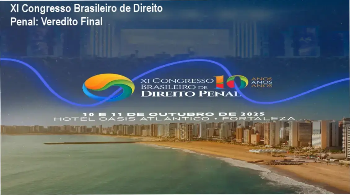 Especialistas discutindo teses jurídicas no XI Congresso Brasileiro de Direito Penal