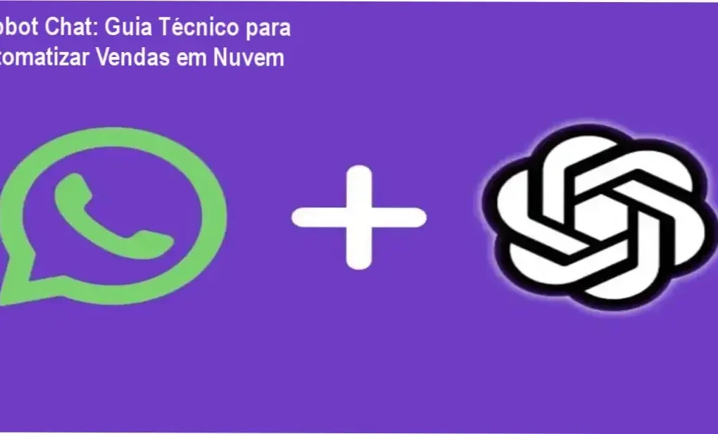 Interface do Zapbot Chat demonstrando automação de vendas no WhatsApp em nuvem