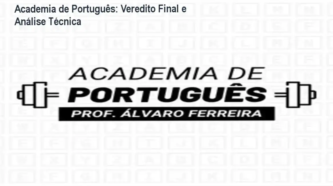 Academia de Português: Veredito Final e Análise Técnica 2 https://cursoss.com.br/metodo-voa-aprovacao-prova-anac-piloto-privado/ Estudante aplicando a gramática normativa do curso Academia de Português
