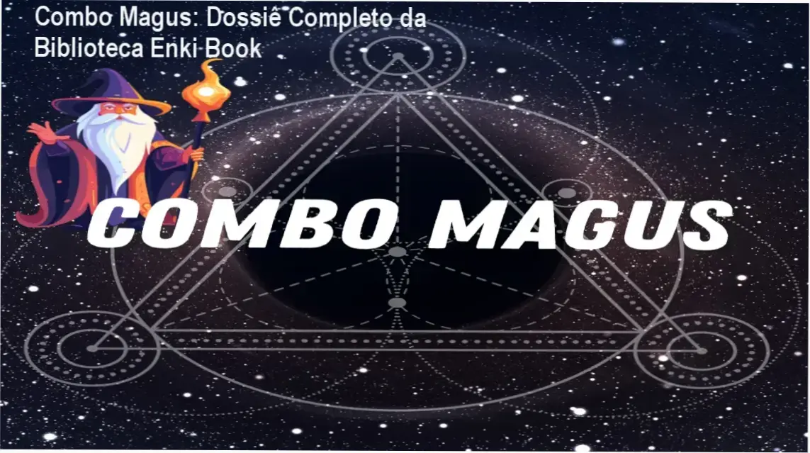 Interface da biblioteca digital Combo Magus com obras de ocultismo e esoterismo