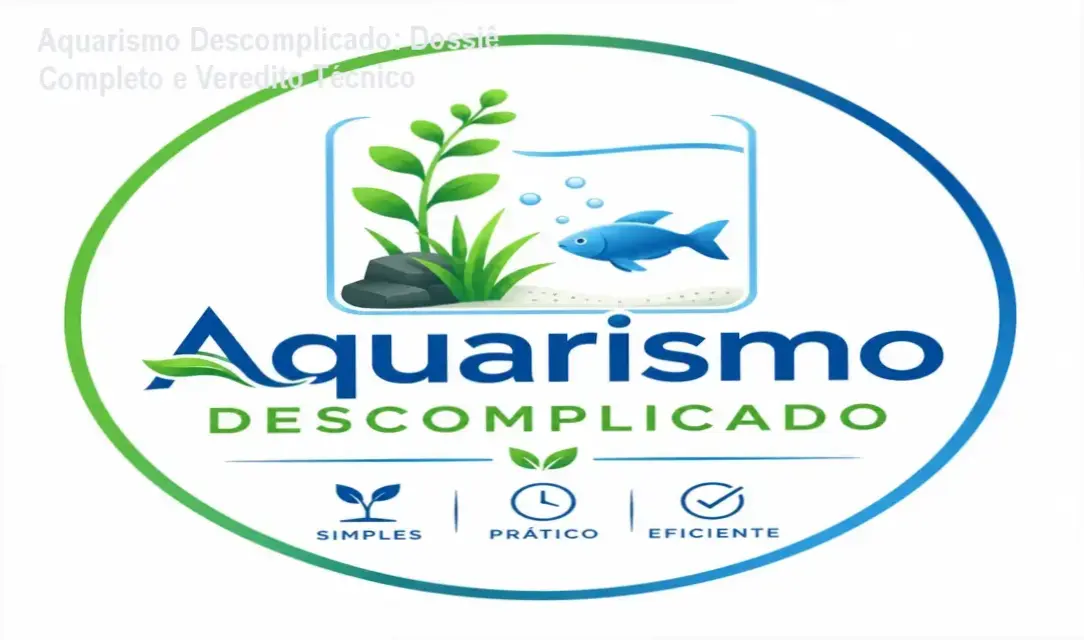 Montagem de aquário de água doce saudável e cristalino através do método Aquarismo Descomplicado