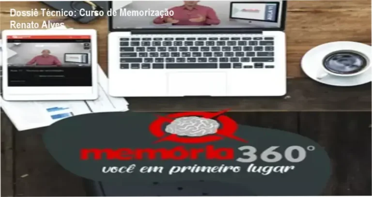 Esquema visual das técnicas de memorização e leitura dinâmica do método Renato Alves