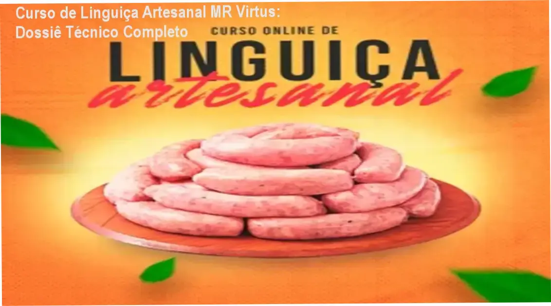 Produção de linguiças artesanais gourmet com técnicas de charcutaria profissional