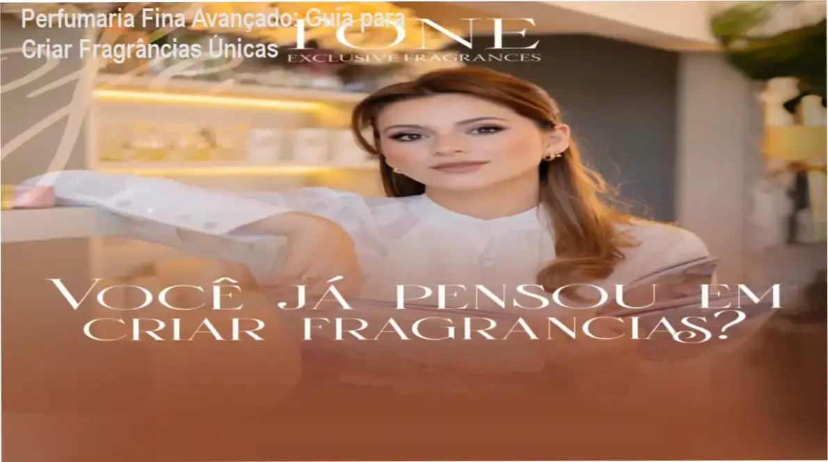 Kit de olfatório e matérias-primas do Curso de Perfumaria Fina Avançado