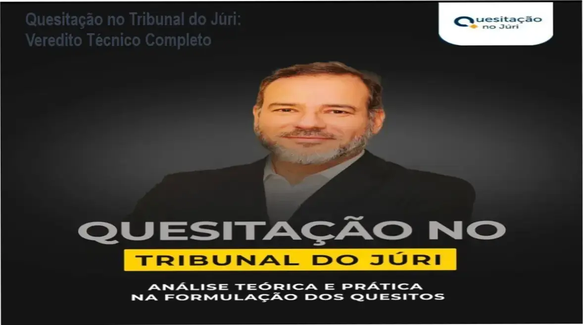 Quesitação no Tribunal do Júri: Veredito Técnico Completo 2 https://cursoss.com.br/sequencial-superior-mateus-oliver-veredito-final/ Material didático do curso de Quesitação no Tribunal do Júri coordenado pelo Dr. Denis Sampaio