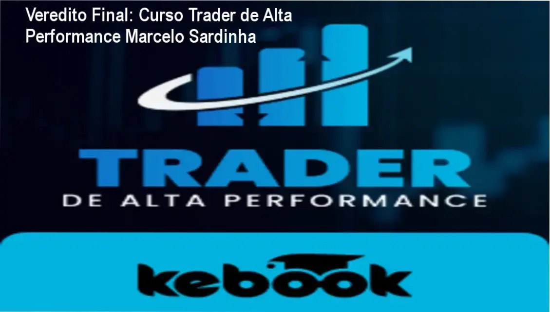 Interface do curso Trader de Alta Performance de Marcelo Sardinha com foco em análise técnica e trading