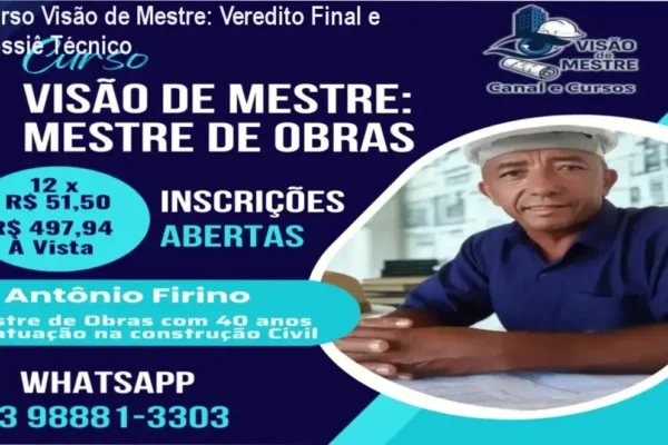 Infográfico detalhando os módulos de liderança e gestão do Curso Visão de Mestre