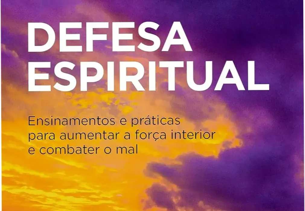 Capa do livro Defesa Espiritual de Pedro Siqueira focado em proteção psíquica