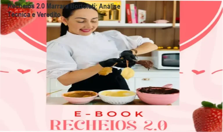 E-book Recheios 2.0 de Marrara Bortoloti com exemplos de recheios estruturados para bolos profissionais