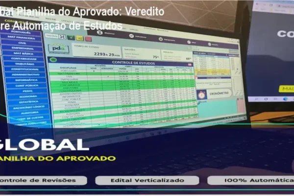 Global Planilha do Aprovado: Veredito sobre Automação de Estudos