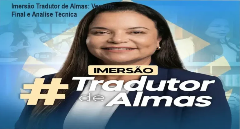 Dra. Andréa Vermont apresentando a Imersão Tradutor de Almas para superação de traumas