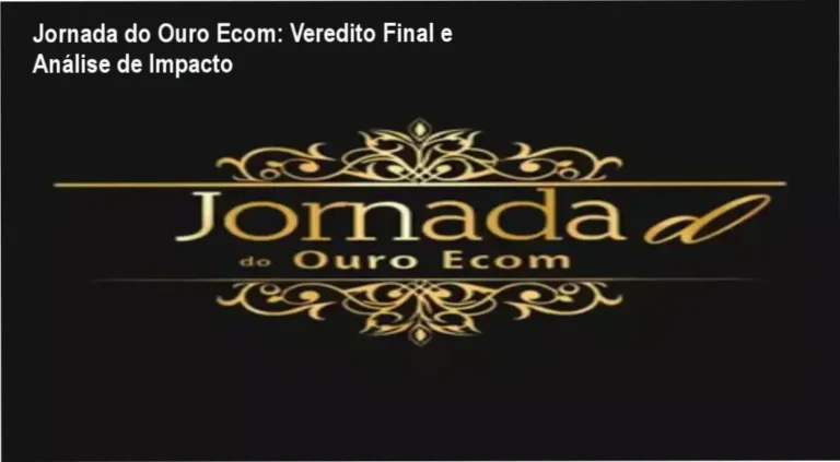 Interface do treinamento Jornada do Ouro Ecom e metodologia Vendedor de Elite de Daniel Bontempi