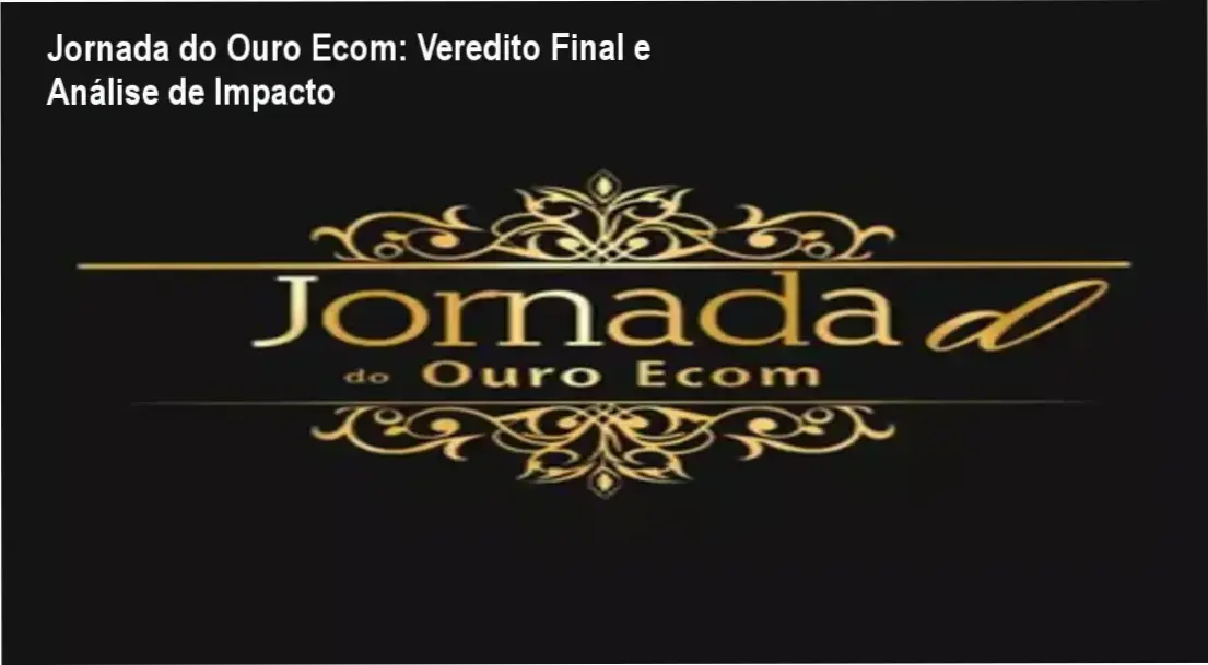Interface do treinamento Jornada do Ouro Ecom e metodologia Vendedor de Elite de Daniel Bontempi