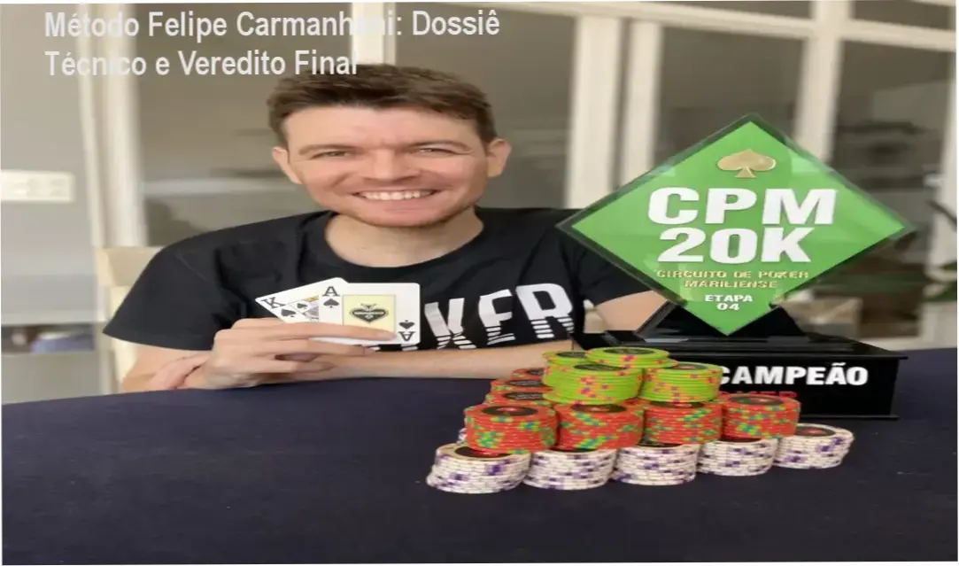 Método Felipe Carmanhani: Dossiê Técnico e Veredito Final 2 https://cursoss.com.br/felipe-barbieri-como-aprender-cartomagia-do-zero/ Representação de estratégias avançadas de poker e softwares de análise do Método Felipe Carmanhani