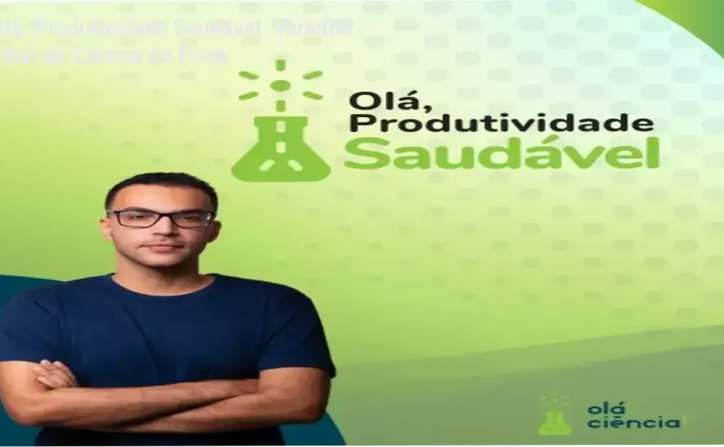 Interface do curso Olá, Produtividade Saudável com foco em neurociência e organização