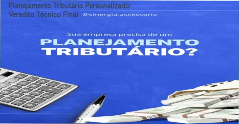 Análise de redução de impostos através do Planejamento Tributário Personalizado e Estratégico