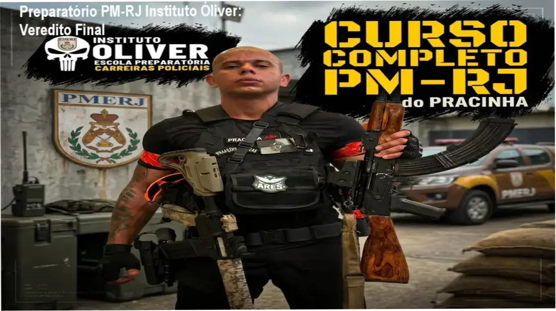 Material de estudo e preparação para o concurso da PM-RJ do Instituto Óliver