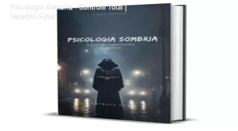 Capa do ebook Psicologia Sombria focada em linguagem corporal e persuasão