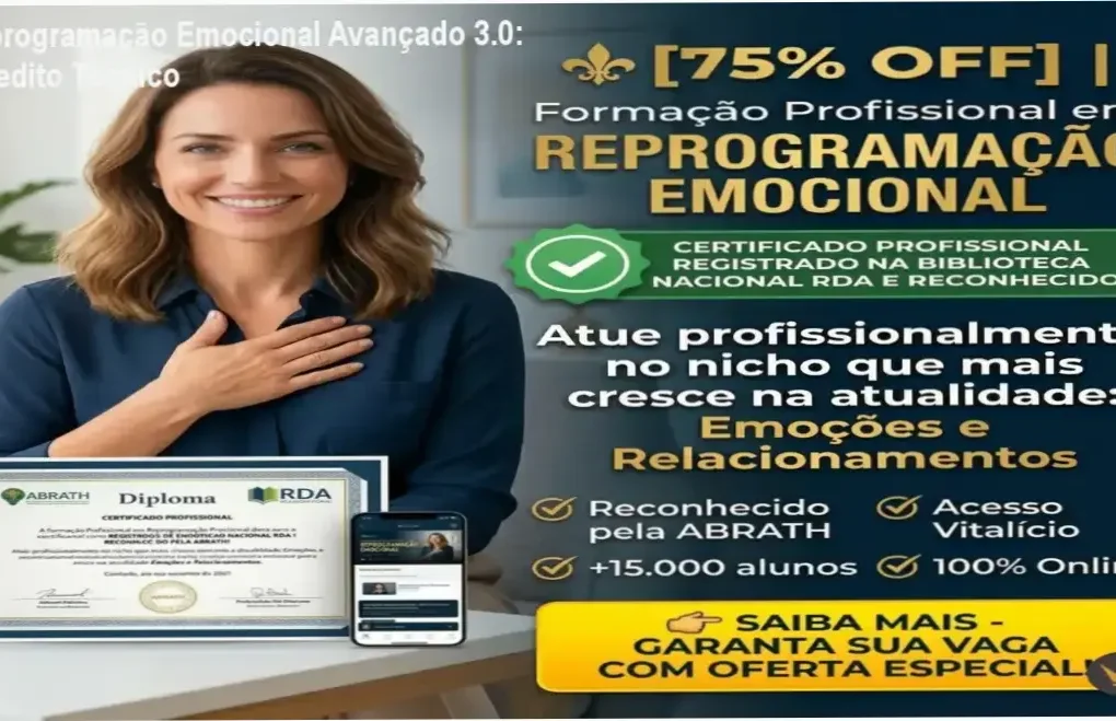 Reprogramação Emocional Avançado 3.0 Alê Rodrigues: visão interna da plataforma e módulos